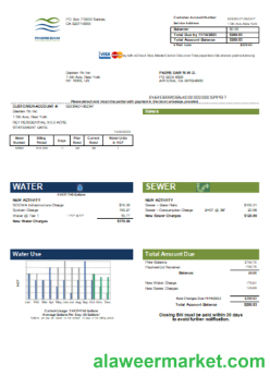 Padre Dam Municipal Water District utility business bill, SCR